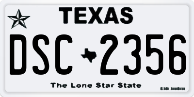 TX license plate DSC2356