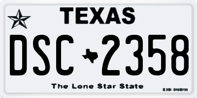 TX license plate DSC2358