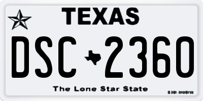 TX license plate DSC2360