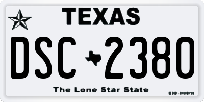 TX license plate DSC2380