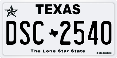 TX license plate DSC2540