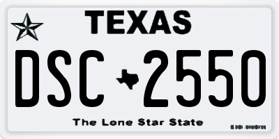 TX license plate DSC2550
