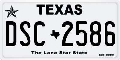 TX license plate DSC2586