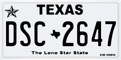 TX license plate DSC2647