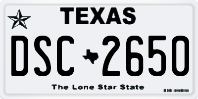TX license plate DSC2650