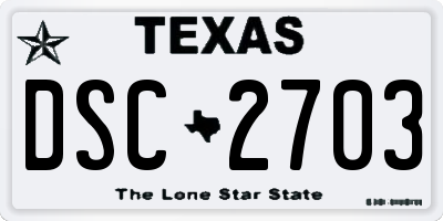 TX license plate DSC2703