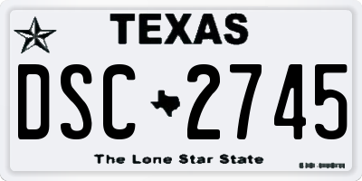 TX license plate DSC2745