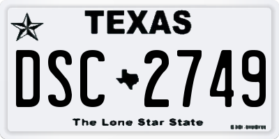 TX license plate DSC2749