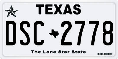 TX license plate DSC2778