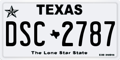 TX license plate DSC2787