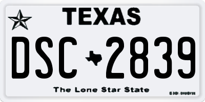 TX license plate DSC2839