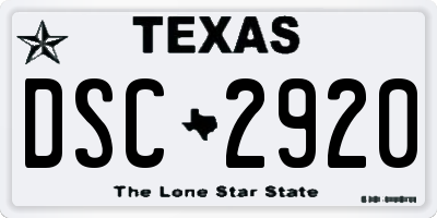 TX license plate DSC2920