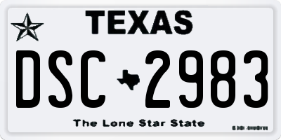 TX license plate DSC2983