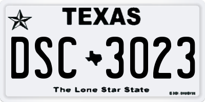 TX license plate DSC3023