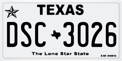 TX license plate DSC3026