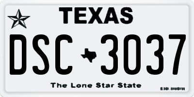 TX license plate DSC3037