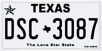 TX license plate DSC3087