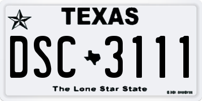 TX license plate DSC3111