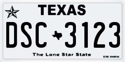 TX license plate DSC3123