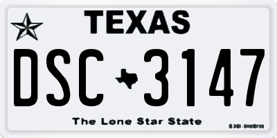 TX license plate DSC3147