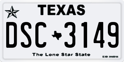TX license plate DSC3149