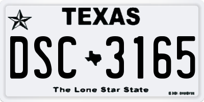 TX license plate DSC3165