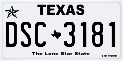 TX license plate DSC3181