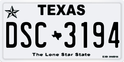 TX license plate DSC3194