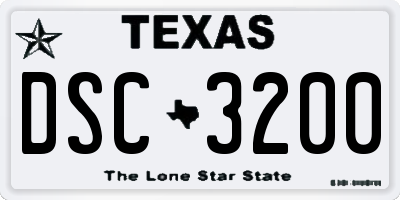 TX license plate DSC3200