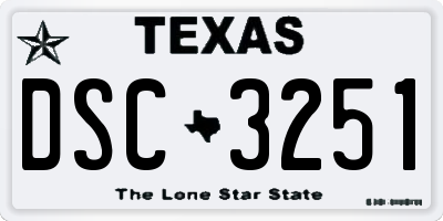 TX license plate DSC3251