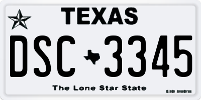 TX license plate DSC3345