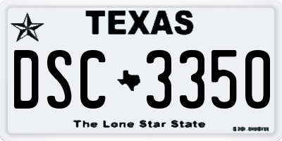 TX license plate DSC3350