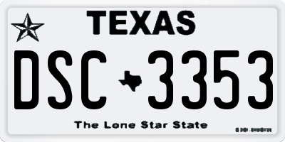TX license plate DSC3353