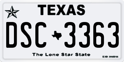 TX license plate DSC3363
