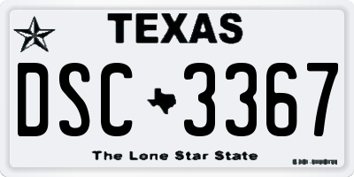 TX license plate DSC3367