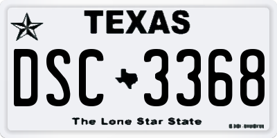 TX license plate DSC3368
