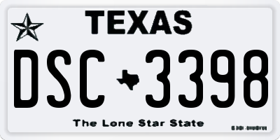 TX license plate DSC3398