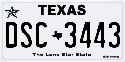 TX license plate DSC3443