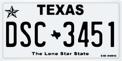 TX license plate DSC3451