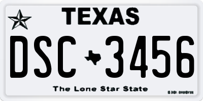 TX license plate DSC3456