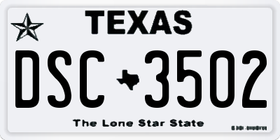 TX license plate DSC3502
