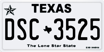 TX license plate DSC3525