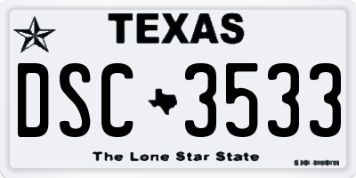 TX license plate DSC3533
