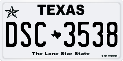TX license plate DSC3538