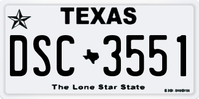 TX license plate DSC3551