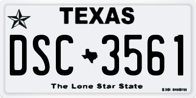 TX license plate DSC3561