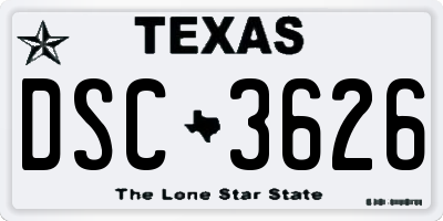 TX license plate DSC3626
