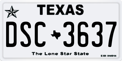 TX license plate DSC3637