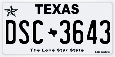 TX license plate DSC3643