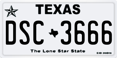 TX license plate DSC3666